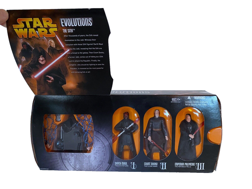 Star Wars 3.75 Inch Evolutions - The Sith Legacy 3Pk Italy