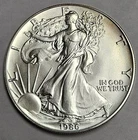 1986 American Silver Eagle 1 oz .999 Fine Silver Coin ASE d582