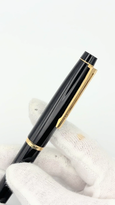 Vintage Pilot Custom Grandee Fountain Pen M 14K Gold Nib Black