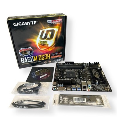 GIGABYTE B450M DS3H Motherboard AMD Micro ATX AM4 Ryzen PCI3 3.0 M.2 HDMI DDR4