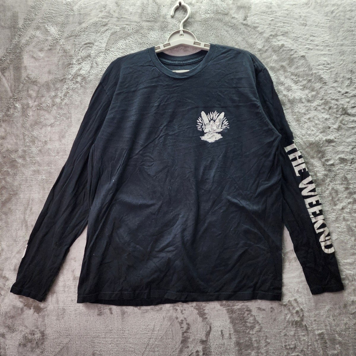 The Weeknd XO Long Sleeve T-Shirt Black XL Graphic Merch Tour