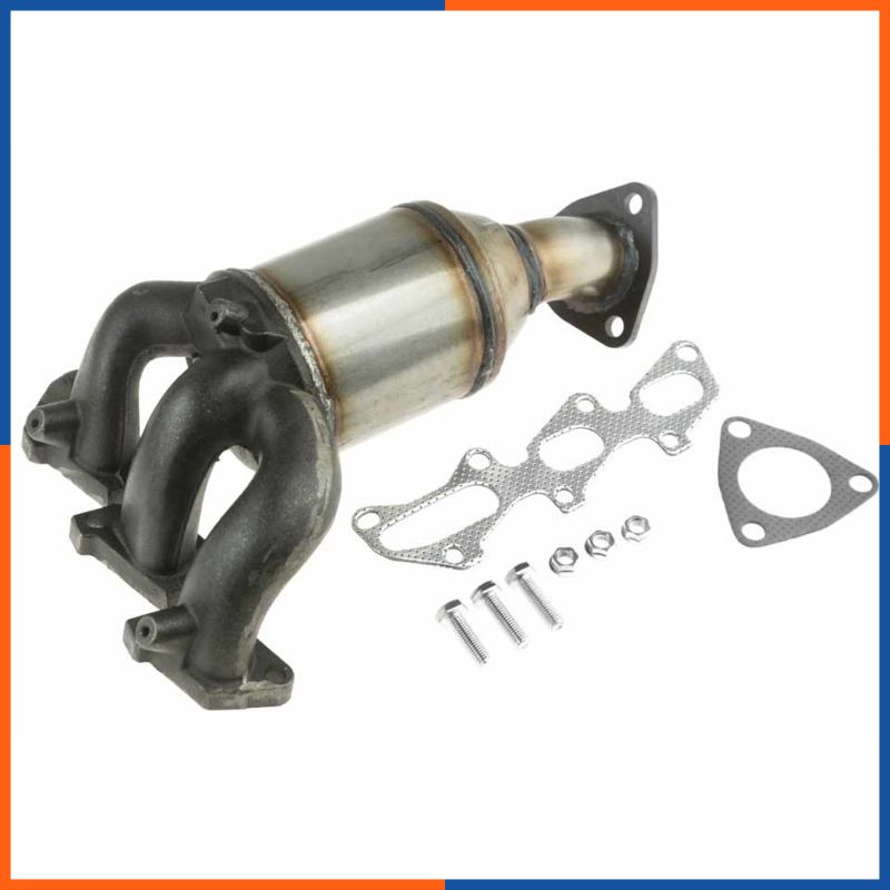 Catalyseur BM91018 pour OPEL et pot d'échappement essence G322236 G380262