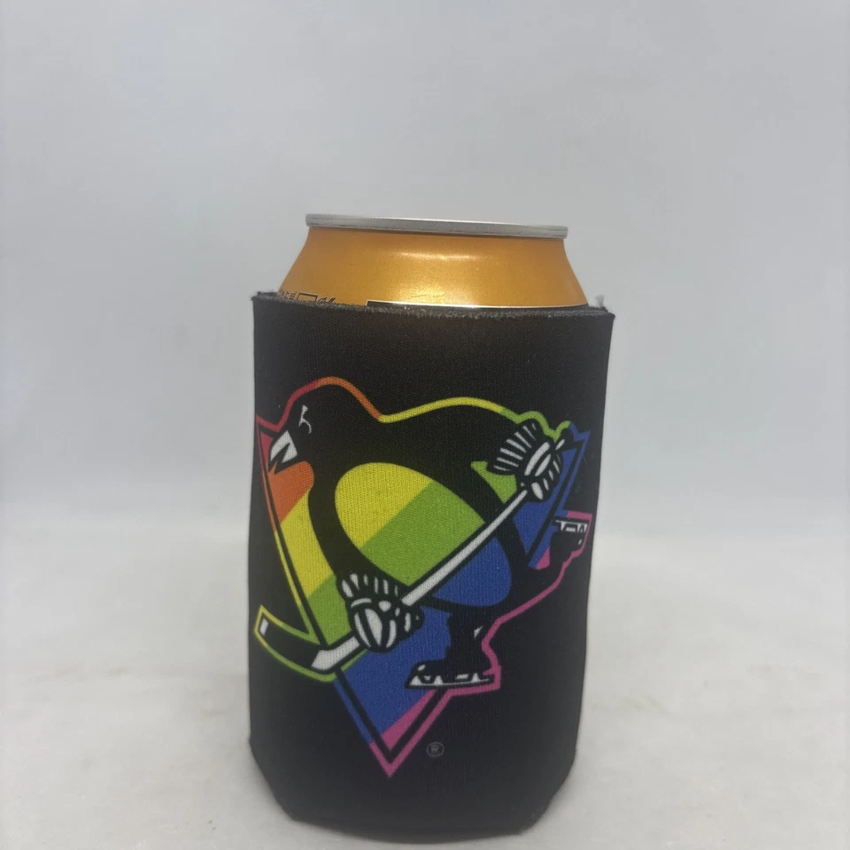 Pittsburgh Penguines NHL Hockey PRIDE 12 Oz. Coozie Can Cooler - Image 4 of 4