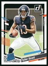 2023 Donruss Tyler Scott Rookie Chicago Bears #315