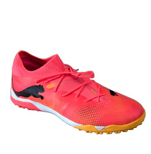 PUMA Future 7 Match TT Turf Soccer Shoes Mens 11 Sunset Glow 107720-03