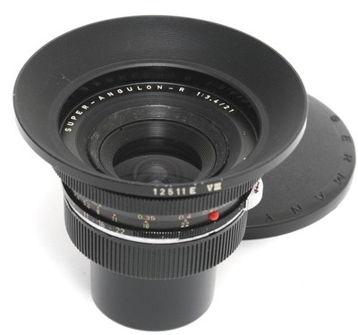 Leicaflex lens 3.4/21mm Super-Angulon glass needs cleaning