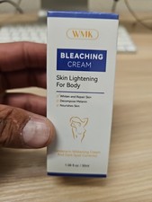 WMK Bleaching Cream Skin Lightening for Body, Underarms, Etc Exp 2/26/26
