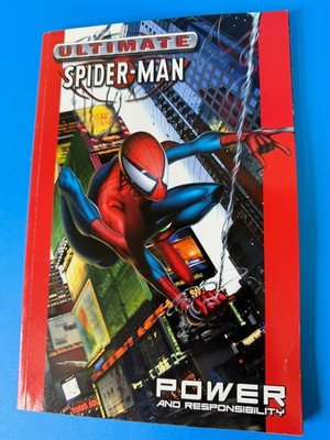Ultimate Spider Man Power and Responsibility Marvel Comics #1 Graphic Novel Book