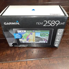 Garmin Nuvi 2589LMT 5" GPS Navigator Tested and WORKING No Accessories READ