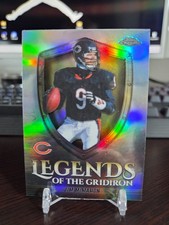 2025 Topps Chrome Football - Jim McMahon #LOG5 Legends of The Gridiron Refractor