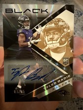 2022 Panini Black Rookies Silver Auto /25 Tyler Badie #191 RC🔥🔥