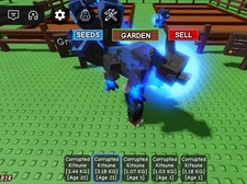 🟢 🦊 CORRUPTED KITSUNE 🦊 GROW A GARDEN🪴 🎮ROBLOX (cheapest)