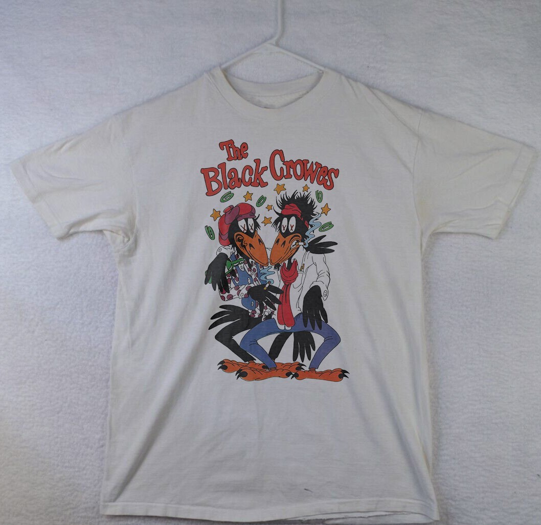 1990 The Black Crowes White Unisex White T-shirt Size S-5XL
