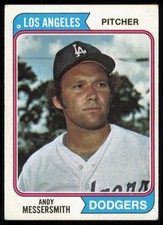 1974 TOPPS ANDY MESSERSMITH LOS ANGELES DODGERS #267 VG/EX