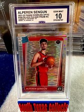 2021 Donruss Optic Alperen Sengun Rated Rookie CCG Gem Mint 10