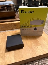 Pro-Ject Phono Box S2 MM/MC Phono Preamp Black 