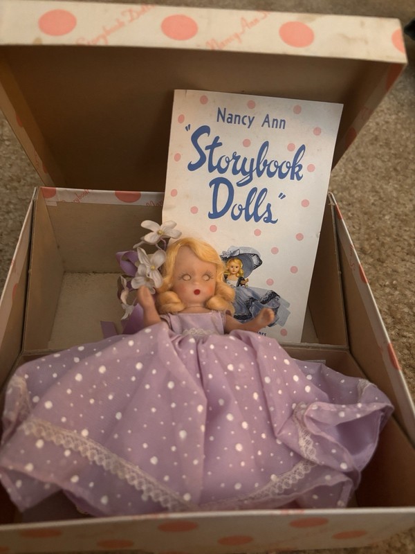 Vintage Nancy Ann Storybook Doll: #132 When She Was Good