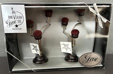 2000 Ashton Drake Gene Marshall Hat Stands Set of 2 NRFB