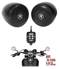 RockNRide (2) 300W Powered Bluetooth Motorcycle Rockville rocknride (2)