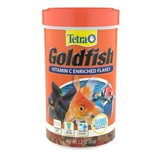 Tetra Goldfish Flakes, Nutritionally Balanced Diet For Aquarium Fish, Vitamin C