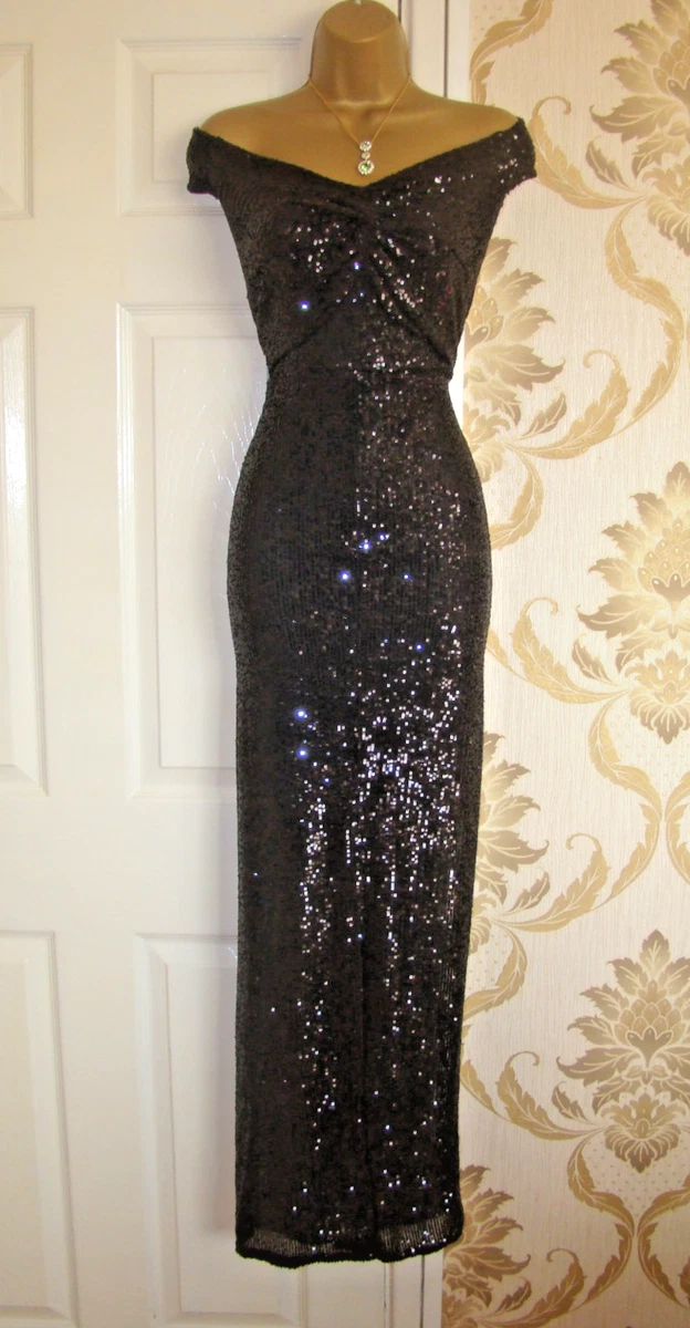 Quiz Sequin Black Dresses for Women for sale | eBay UK