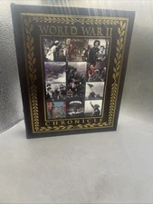 WORLD WAR II CHRONICLE Easton Press Hardcover NEW Leather