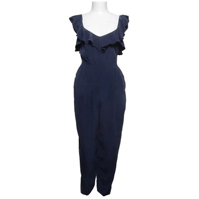 Tibi, Jumpsuit, Größe: 34, Blau, Seide, Einfarbig, Damen #lMw