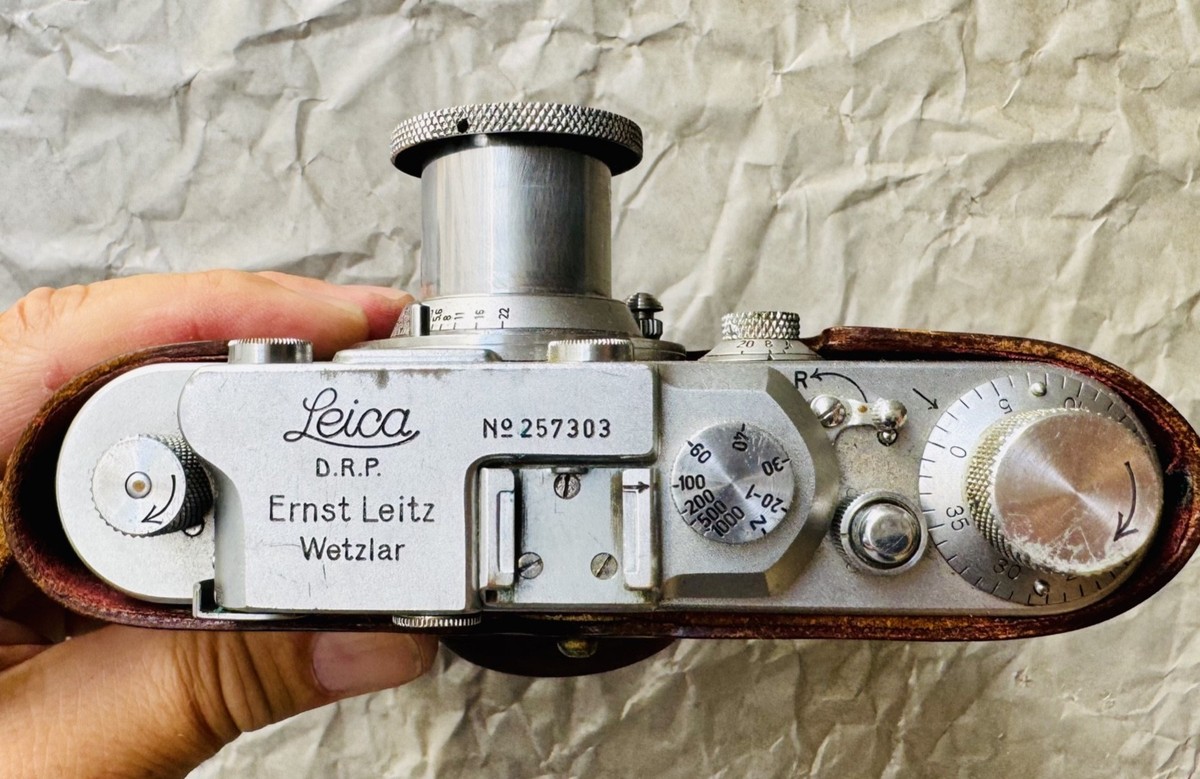 Leitz Wetzlar Leica IIIa Baujahr 1937 Elmar 5cm 3,5 FSE 257303