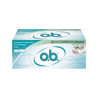 O.B. Tampons super plus · 32 St · PZN 02006633