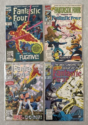 Fantastic Four 373 374 375 376 Spider-Man Wolverine Vintage Marvel Comics 1992