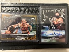 Topps 2026 Chrome UFC 2-Card Lot Yan Xiaonan #116/50 + Blaydes Auto CCA-CS