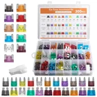 300Pcs Car Blade Fuse Assortment Assorted Kit Blade Set Auto Truck Automotive US