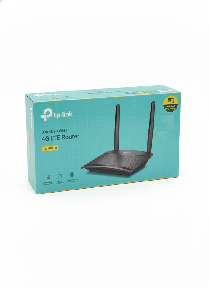 🚀 Router TP-Link 4G LTE (TL-MR100) - PARI AL NUOVO! 🚀 - Immagine 3 di 4