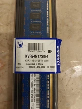 Kingston Technology (KVR13N9S8/4) 4GB 1333 MHz 240-Pin DDR3 SDRAM Memory Module