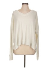 Wild Fable Women Ivory Pullover Sweater L