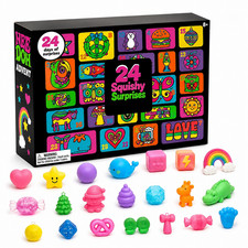 Squishy Advent Calendar 24 Days Fidget Toys Christmas Countdown Gift Box