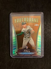 2024 Topps Chrome - Brett Harris Youthquake Gold 07/50 RC Athletics #YQ-77