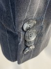 Hugo Boss Men’s Sport Coat Size 44R Jacket Blazer Gray/white Stripe 100% Cotton — photo 9