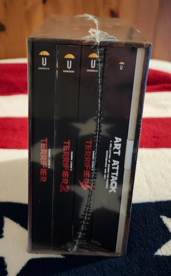 TERRIFIER ART ATTACK+ goodies+ 4K + Blu Ray+ Umbrella Entertainment- New - Image 4 of 4