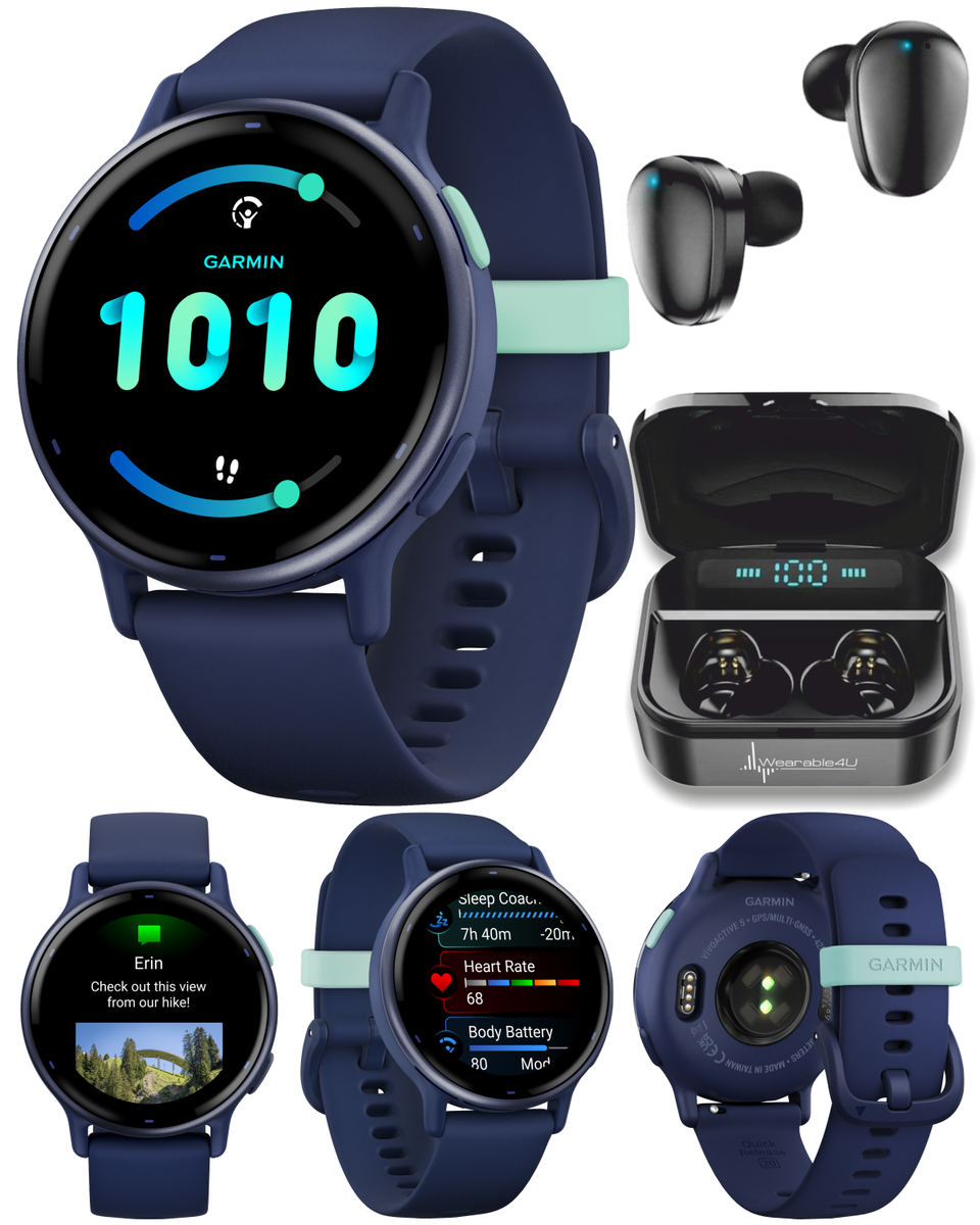 Navy Blue Garmin Venu Navy Buy GARMIN Smart Watch (37mm, Black