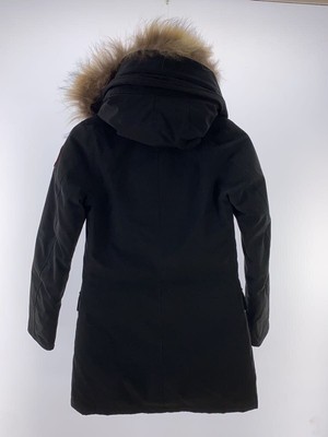CANADA GOOSE DOWN JACKET BRONTE PARKA S NYLON Black 2603JL Used | eBay