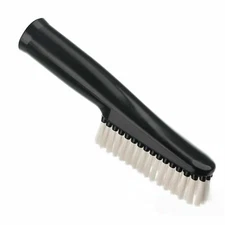 Fits For Fit All Vacuum White Nylon Black Dust Brush Elongated 1 1/4 Tool