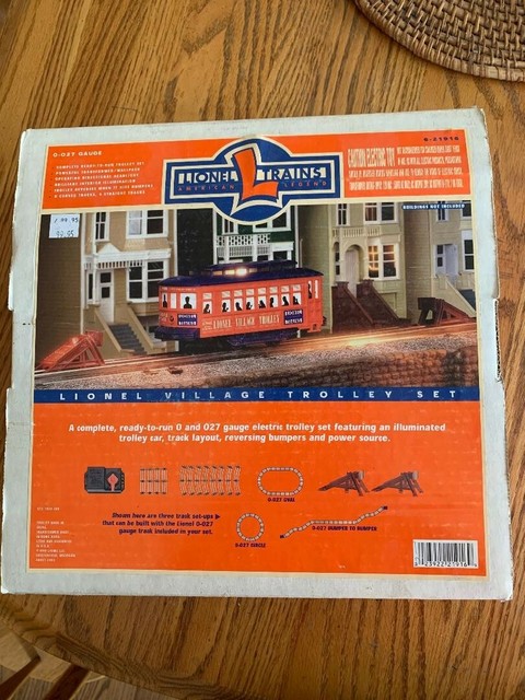 lionel trolley set