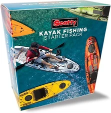 Scotty Fishing, Kayak Fishing Starter Pack, Multi, One Size, Black