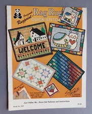 Rag Rug Quick-Stitch - Patterns & Instr - 1985 Suzanne McNeill Design #013