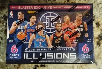 2021-22 Panini Illusions Basketball Blaster Boxes Factory Sealed New 