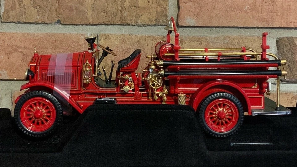 1923 Maxim C-1 Fire ROAD SIGNATURE 24K GOLD PLATED COIN DIE CAST RARE FIND  - Image 3 of 4