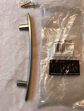 (QTY 1) Amerock 5" Satynowy nikiel AKCENT Drzwi szafki lub ciągnik / uchwyt