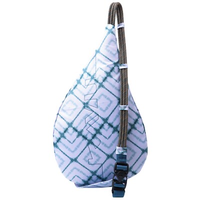 NWOT Kavu Grey & Teal Ocean Dye Mini Rope Sling KAVU Kavu Rope Sling Bags & Handbags for Women for sale | eBay main image 3