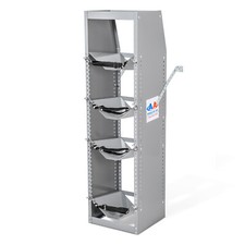 Aa Products Tr-4-52 Refrigerant Tank Rack Steel Freon Tank Holder Rack Shelving Aa Products Tr-4-52 Refrigerant Tank Rack Steel Freon Tank Holder Rack Shelving